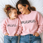 Mommy and Me Outfits, Mom and Me Sweatshirts, Mama and Mini Matching Pullover Sweatshirts, Mama & Mini Sweatshirt, Mom Daughter  Sweater
