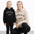 Family Matching Hoodies with Last Name and Year, Mommy and Me Hoodies, Personalized Mom and Kid Sweatshirts, Custom Family Outfit