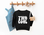 Two Cool 2nd Birthday Sweatshirt – Toddler Birthday Crewneck