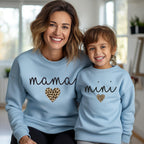 Mommy and Me Outfits, Mom and Me Sweatshirts, Mama and Mini Matching Pullover Sweatshirts, Mama & Mini Sweatshirt, Mom Daughter  Sweater