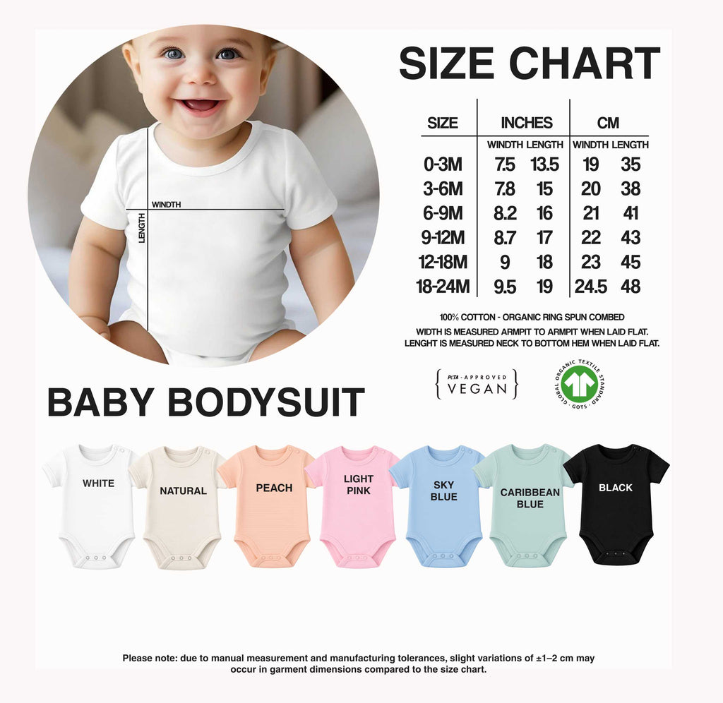 Personalized Custom Text T-Shirt or Baby Bodysuit – Choose Font & Color, Custom Name or Word Shirt