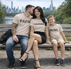 Family Outfit Shirt, Mama Papa Mini T-shirts, Family Matching Shirts, Mama and Mini, Baby and Kids Outfits, Mom Dad Mini Baby Shirt