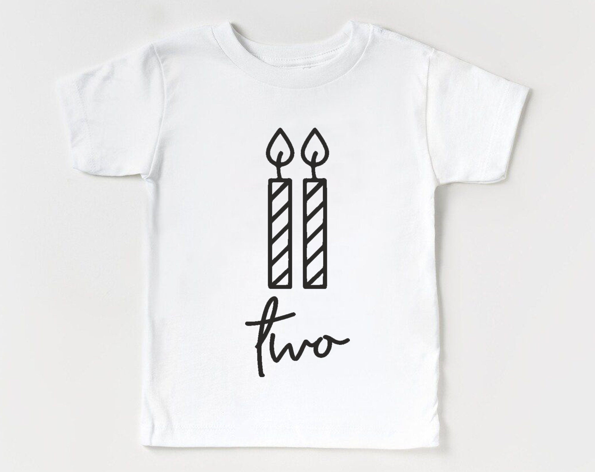Two 2nd Birthday Shirt – Toddler Birthday Tee