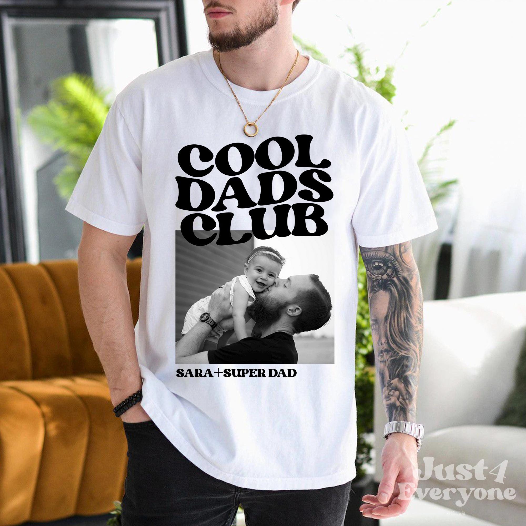 Cool Dads Club Shirt, Papa Sweatshirt Personalised With Name, Father T-Shirt Gift, Expecting Dad Announcement Tee, Father’s Day Hoodie