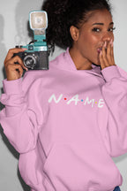 Custom Hoodie, Personalised Hooded Sweatshirt, Bespoke Hoodie, Custom Text Hoodie, Friends Tv Show, Personalized Gifts, Christmas Gifts
