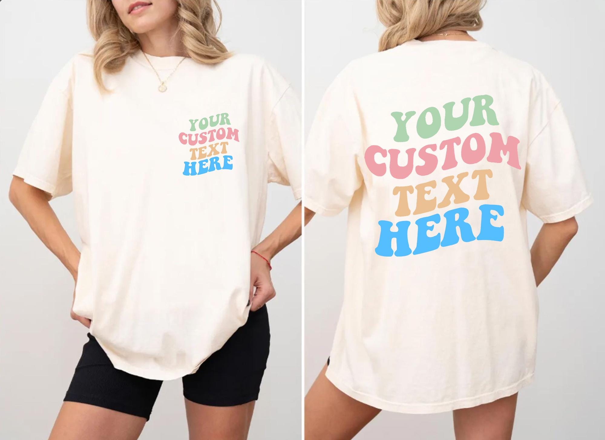 Your Custom Text Here On Back Sweatshirt/Hoodie, hoodies for women aesthetic , Custom Text Aesthetic Hoodie, Hoodie With Words On Back