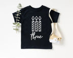 3rd Birthday Shirt – Three Toddler Birthday Tee
