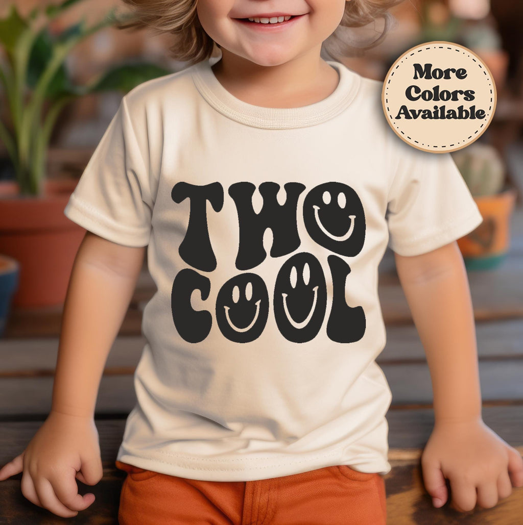 Two Cool 2nd Birthday Shirt – Toddler Birthday Tee