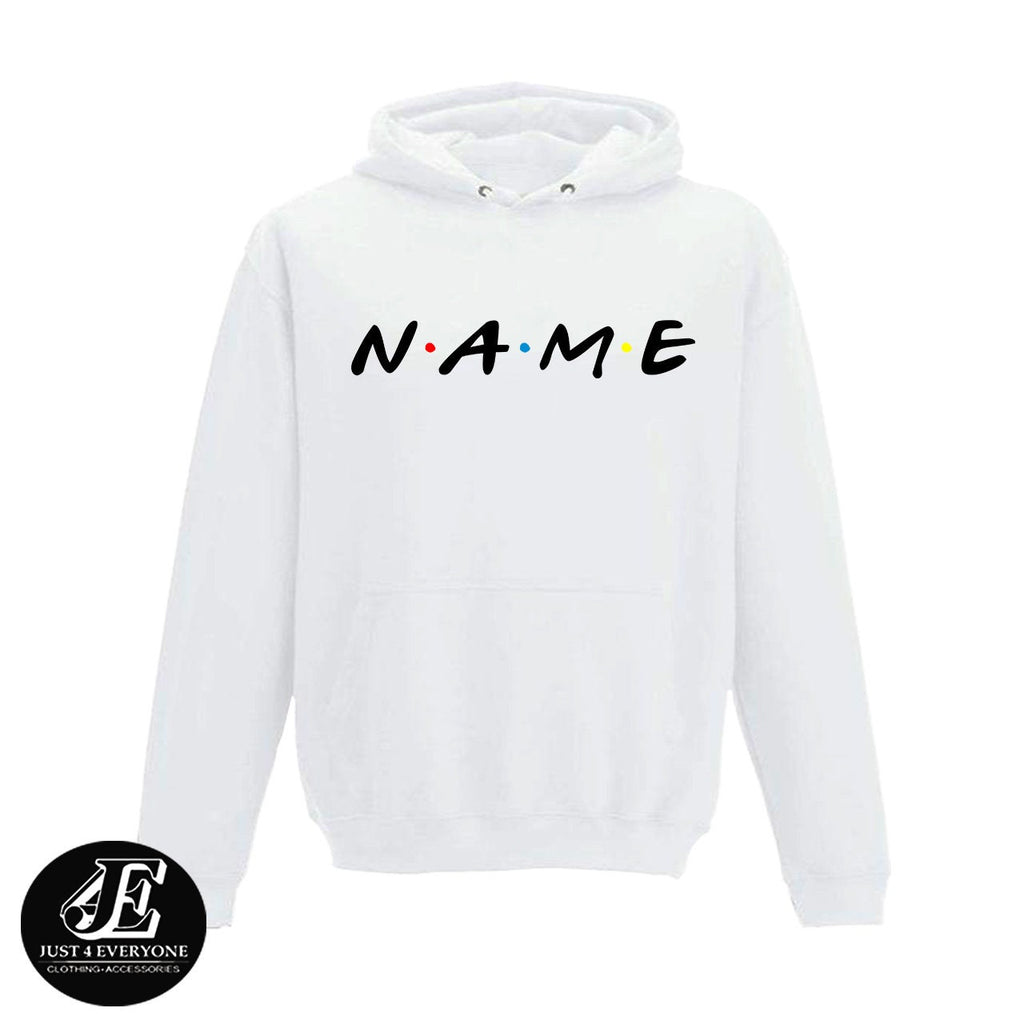 Custom Hoodie, Personalised Hooded Sweatshirt, Bespoke Hoodie, Custom Text Hoodie, Friends Tv Show, Personalized Gifts, Christmas Gifts