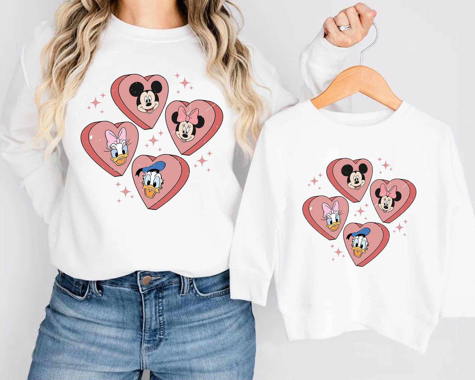 Matching Mommy and Me Valentine Day, Mama Valentine Sweatshirt Gift, Matching Mommy and Me Outfit, Valentines Day Shirts Mom Baby