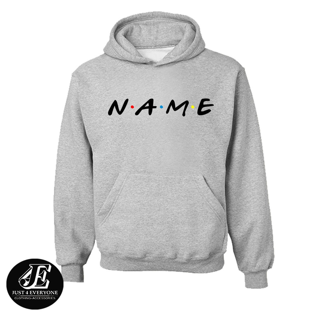 Custom Hoodie, Personalised Hooded Sweatshirt, Bespoke Hoodie, Custom Text Hoodie, Friends Tv Show, Personalized Gifts, Christmas Gifts