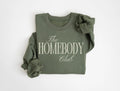 Homebody Club Sweatshirt, Cozy Neutral Sweater, Introvert Shirt, Stay Home Aesthetic Pullover Gift