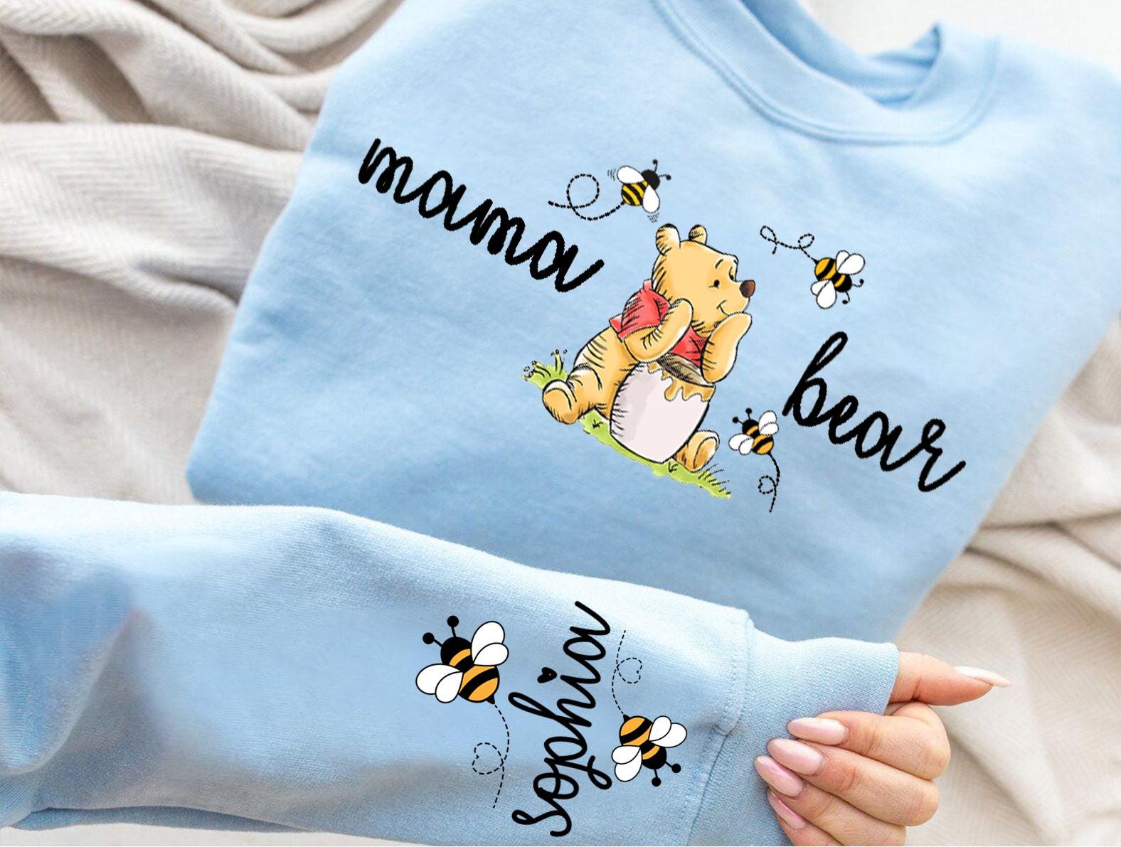 Mama Bear Sweatshirt, Baby Bear Sweatshirt, Mom Sweatshirt, Mommy and Me Outfits, Mom and Me Sweatshirts, Mama & Mini Sweatshirts