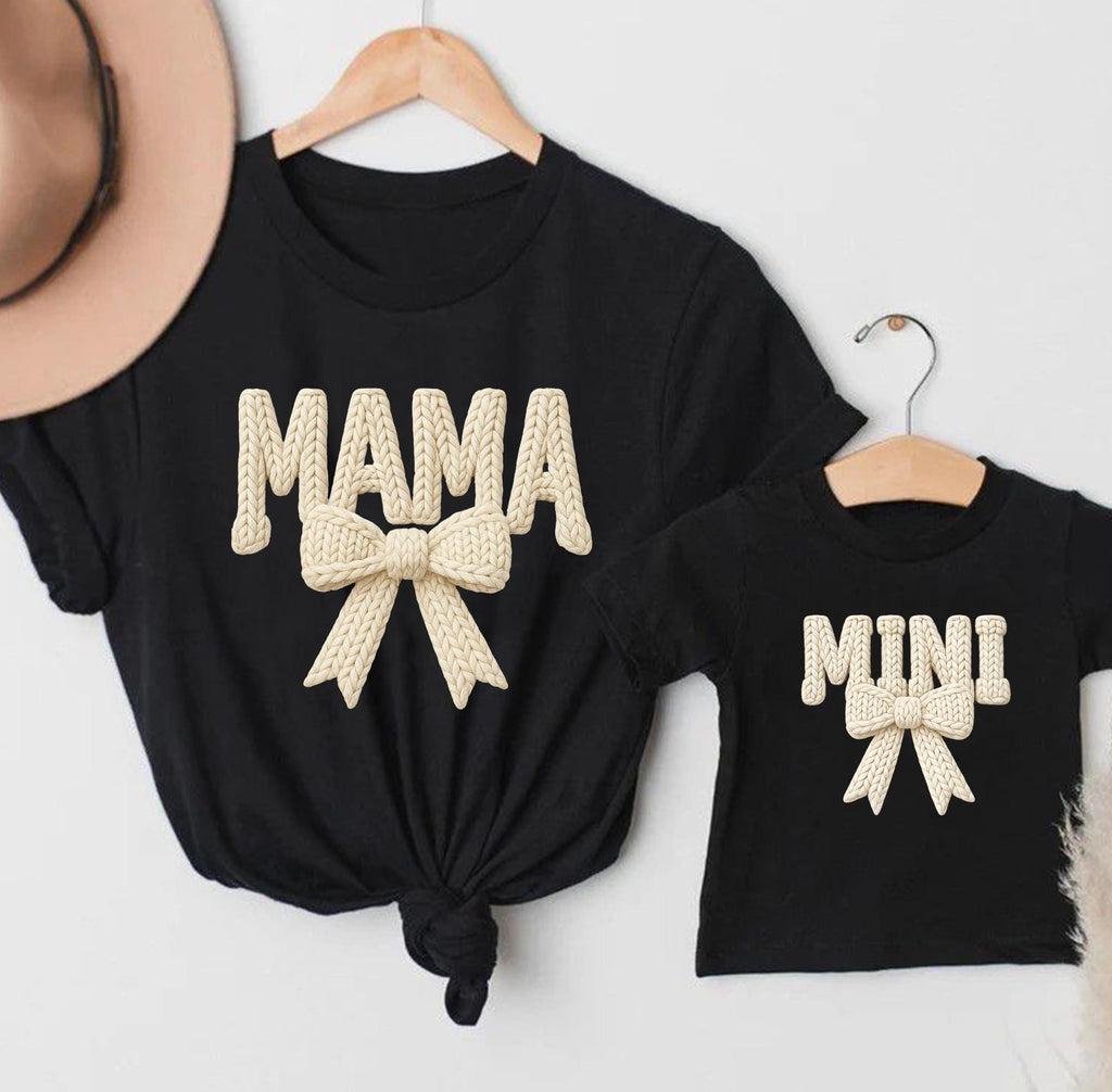 Mama and Mini Matching Shirts and Sweatshirts, Mommy and Me Outfit, Mom and Child Matching Clothes, Family Matching Set