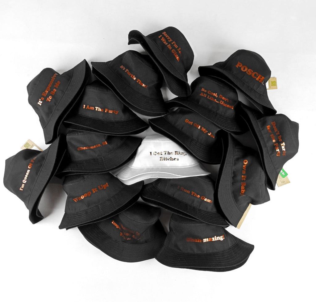 Custom Bucket Hat: Personalized Logo or Text, Unisex Summer Hat