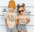 Custom Cousin Crew Shirt – Personalized Kids Family Reunion Tee