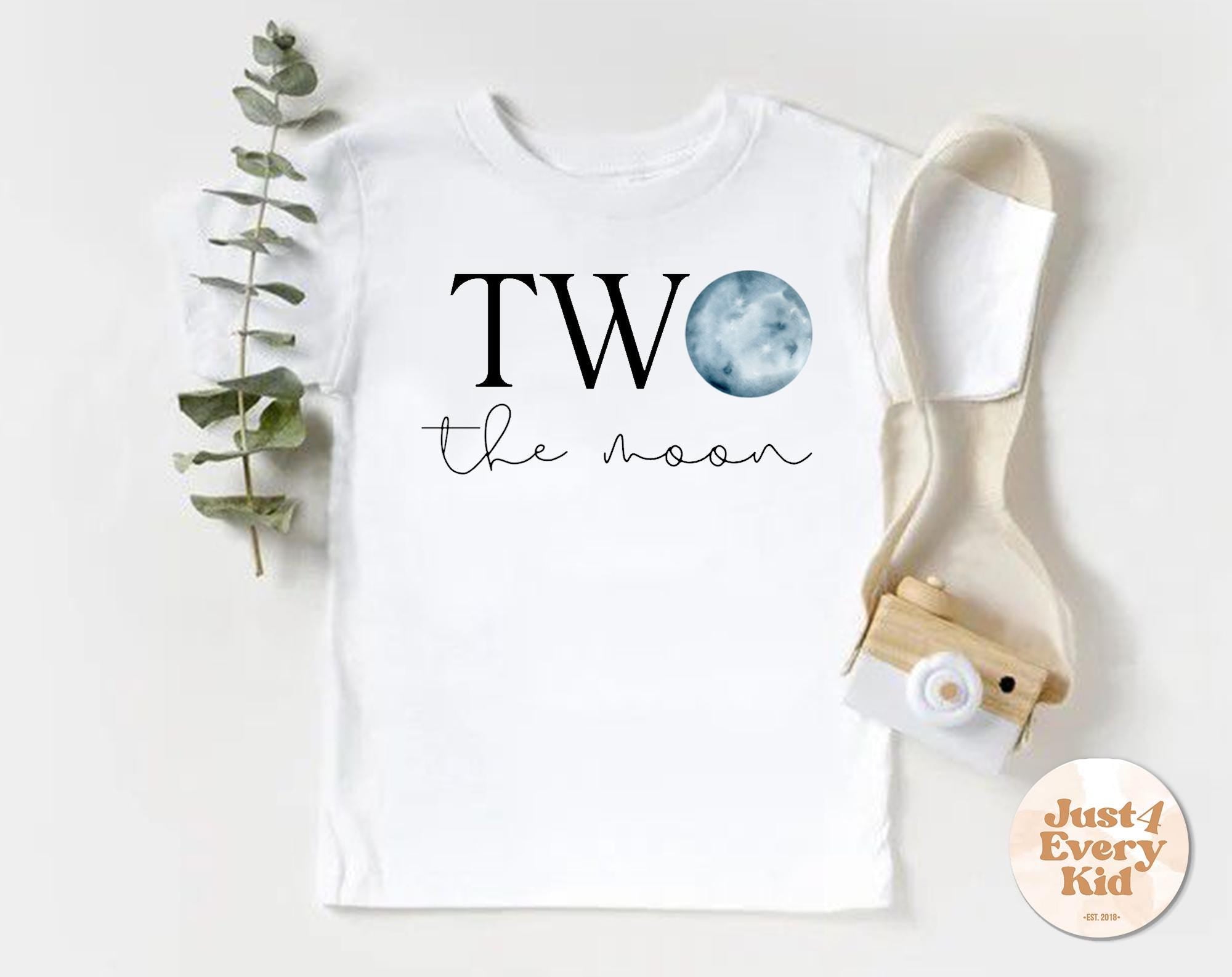 Two The Moon Toddler Shirs