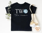 two the moon toddler shirt white
2nd birthday space toddler shirt
two the moon birthday boy shirt
moon birthday toddler outfit