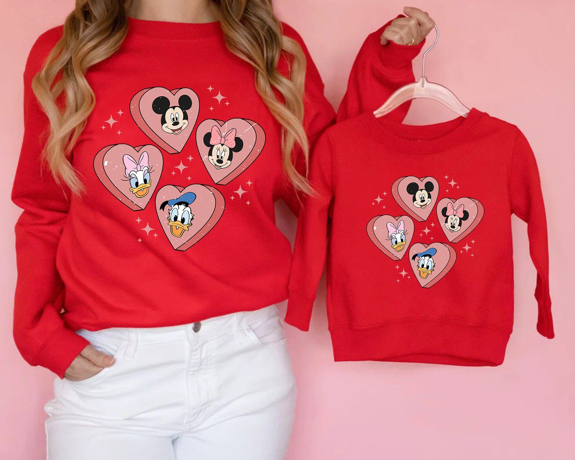 Matching Mommy and Me Valentine Day, Mama Valentine Sweatshirt Gift, Matching Mommy and Me Outfit, Valentines Day Shirts Mom Baby