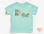 Big Brother Shirt – Personalized Sibling Pregnancy Reveal Tee