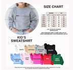 Mama and Mini Matching Sweatshirts, Mommy and Me Outfit, Knit Letter Design, Mother Daughter Set, Family Matching Gift