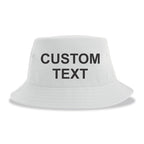 Custom Bucket Hat: Personalized Logo or Text, Unisex Summer Hat