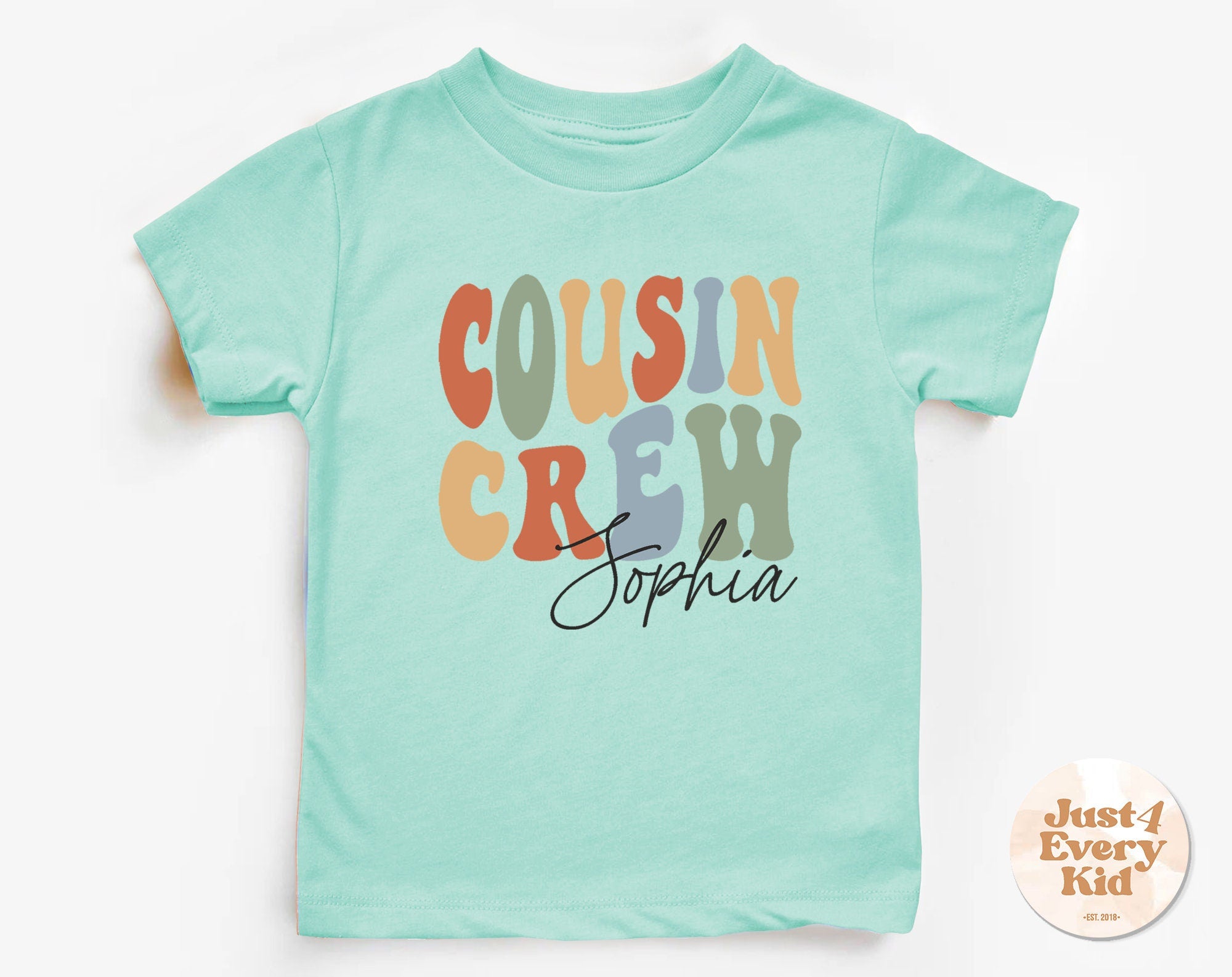 Custom Cousin Crew Shirt – Personalized Kids Family Reunion Tee