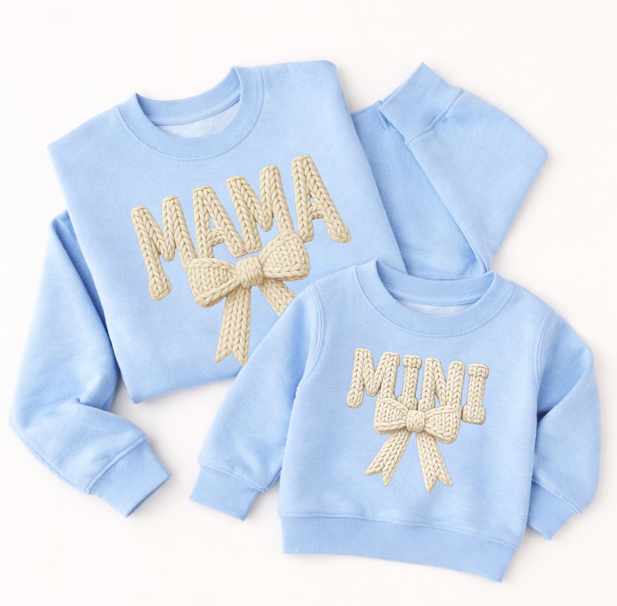 Mama and Mini Matching Shirts and Sweatshirts, Mommy and Me Outfit, Mom and Child Matching Clothes, Family Matching Set