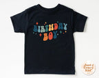 Retro Birthday Boy Shirt – Toddler Birthday Tee