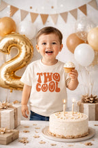 Two Cool 2nd Birthday Shirt – Toddler Birthday Tee