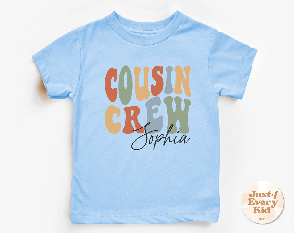 Custom Cousin Crew Shirt – Personalized Kids Family Reunion Tee