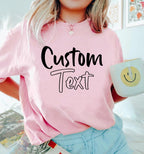 Custom Shirt, Custom Text Shirt, Custom T-shirt, Personalized T-Shirt, Personalized Shirt, Custom Unisex Shirts, Custom Logo T-Shirts