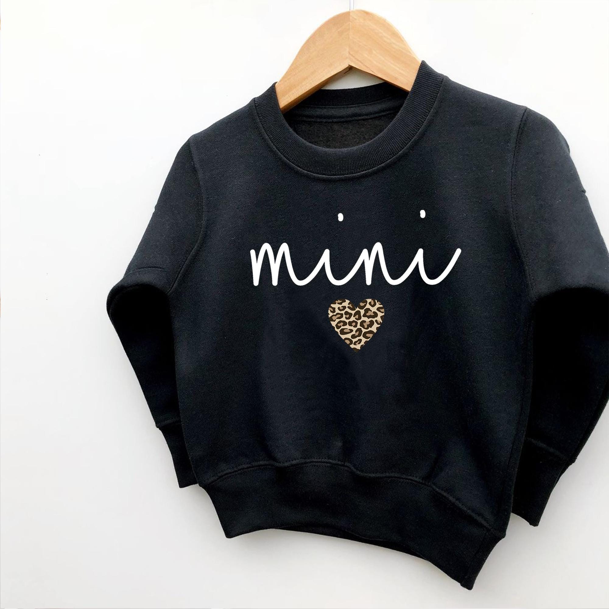 Mommy and Me Outfits, Mom and Me Sweatshirts, Mama and Mini Matching Pullover Sweatshirts, Mama & Mini Sweatshirt, Mom Daughter  Sweater