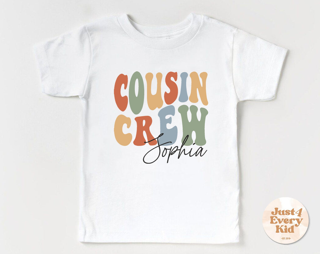 Custom Cousin Crew Shirt – Personalized Kids Family Reunion Tee