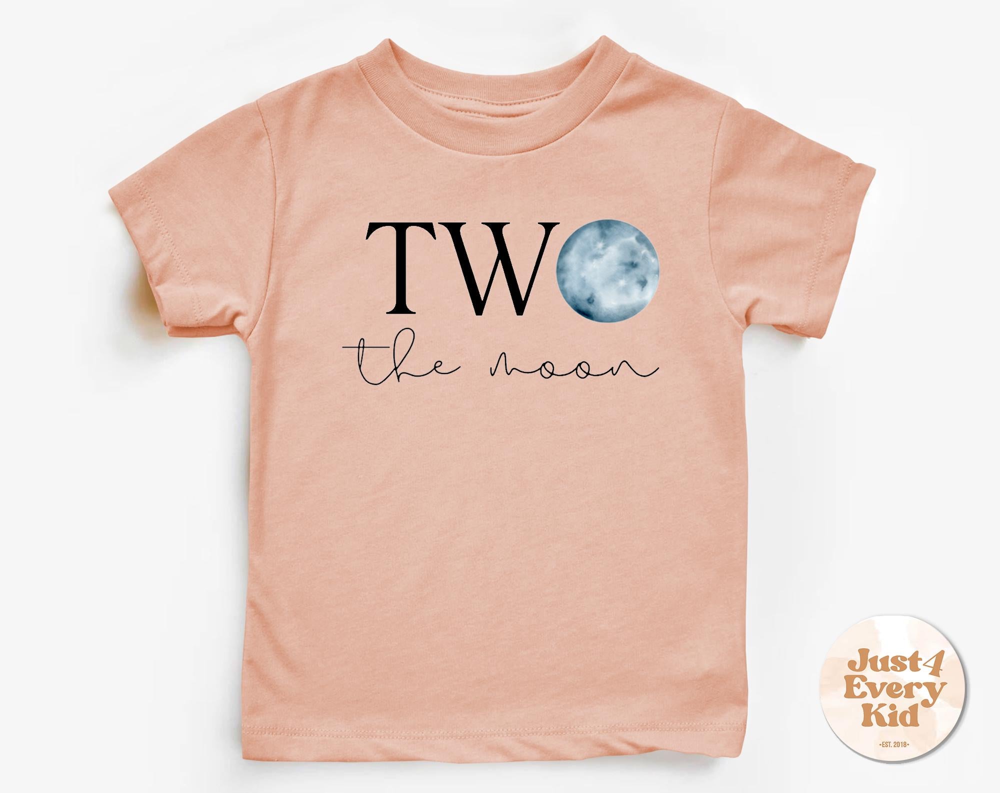 Two The Moon Toddler Shirs