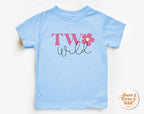 Two Wild 2nd Birthday Shirt – Toddler Girl Birthday Tee