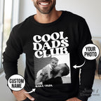 Cool Dads Club Shirt, Papa Sweatshirt Personalised With Name, Father T-Shirt Gift, Expecting Dad Announcement Tee, Father’s Day Hoodie