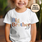 Big Brother Shirt – Personalized Sibling Pregnancy Reveal Tee