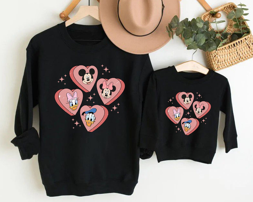 Matching Mommy and Me Valentine Day, Mama Valentine Sweatshirt Gift, Matching Mommy and Me Outfit, Valentines Day Shirts Mom Baby
