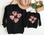 Matching Mommy and Me Valentine Day, Mama Valentine Sweatshirt Gift, Matching Mommy and Me Outfit, Valentines Day Shirts Mom Baby
