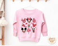 Sweatshirt for Toddlers, Disneyworld Kid Sweater, Disney Minnie and Mickey Sweatshirt, Disneyland Snacks Sweater, Snacking Around The World
