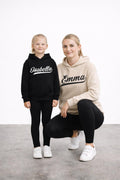 Matching Mom and Mini Hoodies, Family Hoodies, Personalized Hoodies for Family, Matching Father and Daughter Outfits, Daddy and Son Gift