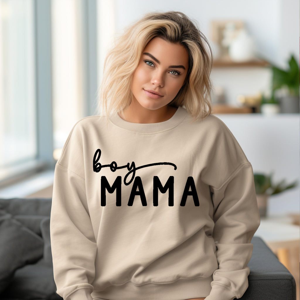 Boy Mama & Mama’s Boy Matching Sweatshirts
