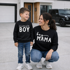Boy Mama & Mama’s Boy Matching Sweatshirts