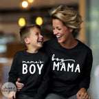 Boy Mama & Mama’s Boy Matching Sweatshirts