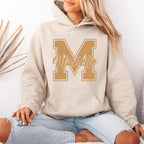 Personalized Mama Mini Sweatshirt Set with Names, Matching Mom and Kid Outfit, Custom Initial Family Shirts, Gift for Mom