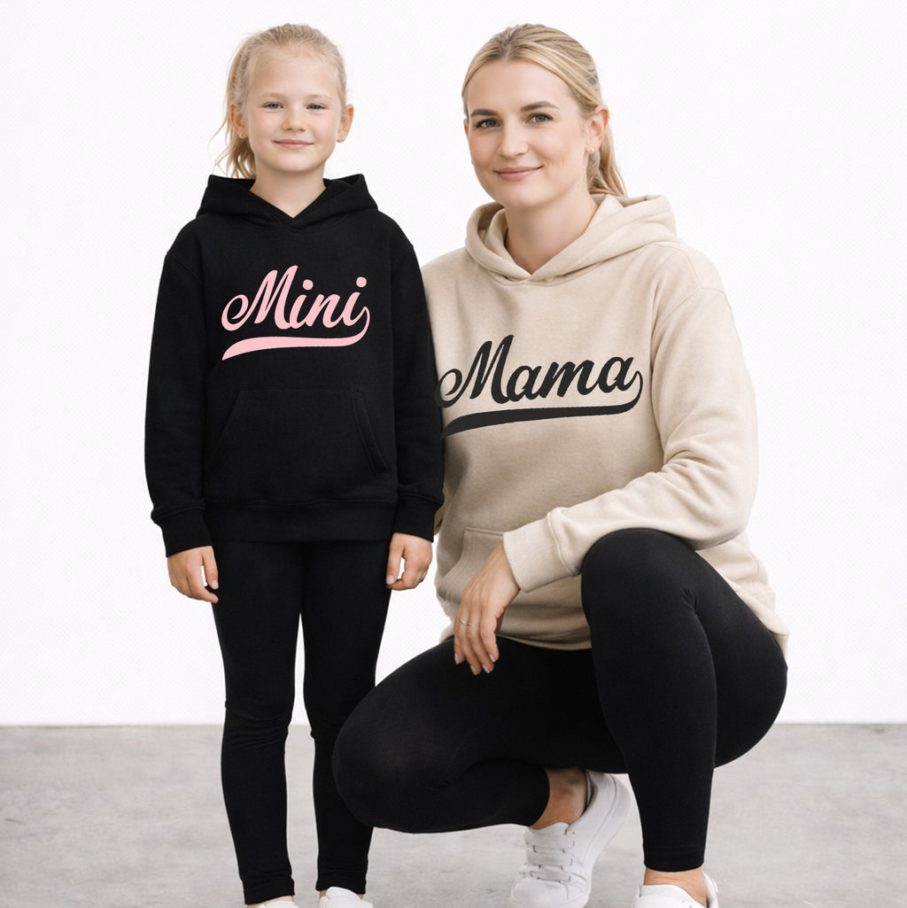 Mama and Mini Matching Hoodies, Mommy and Me Sweatshirts, Mom Daughter Outfit, Matching Family Hoodies, Mother’s Day Gift