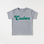 Personalized Custom Text T-Shirt or Baby Bodysuit – Choose Font & Color, Custom Name or Word Shirt