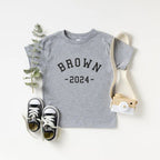 Custom Name & Year Dad Baby Matching Shirts