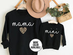 Mommy and Me Outfits, Mom and Me Sweatshirts, Mama and Mini Matching Pullover Sweatshirts, Mama & Mini Sweatshirt, Mom Daughter  Sweater
